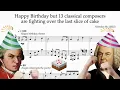 Download Lagu Happy Birthday but 13 classical composers are fighting over the last slice of cake