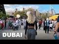 4K Natalee Walking in Dubai Souk Madinat Jumeirah Christmas Decorations 2022