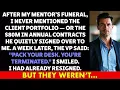 Download Lagu After My Mentor’s Funeral, I Didn’t Tell HR About the $80M Client Portfolio He Signed Over to Me...