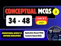 Conceptual Application Based MCQS Computational Artifacts in Software Development Unit FBISE