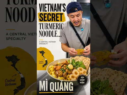 A SECRET Tumeric Noodle from Central Vietnam!