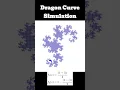 Dragon Curve Fractal Simulation