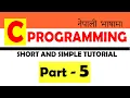 Switch Case Statement C Programming in Nepali