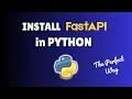 How to install FastAPI in Python in 2025 Install FastAPI in Python on Mac