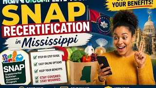 How to complete your SNAP recertification in Mississippi
