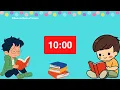 10 Minute Timer for Silent Reading Classroom Timers
