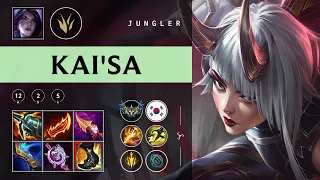 Kai Sa Jungle vs Ambessa - KR Challenger Patch 25 24