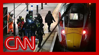 UK Police Two British Men Arrested In Train Stabbings 