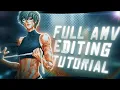 Full AMV Tutorial Step By Step - Alight Motion Free preset