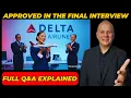 Flight Attendant Delta Air Lines - How to Pass the Final Interview