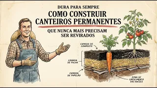 Como construir canteiros permanentes que nunca mais precisam ser revolvidos