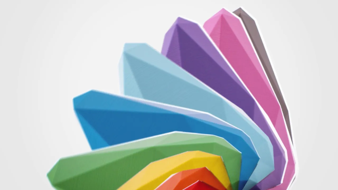 Mosaic PLA 3D product marketing video