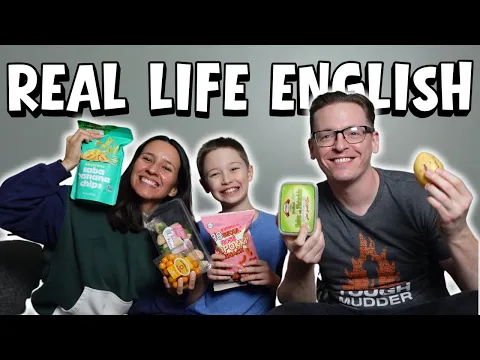 A1 リスニングレッスン：at Home Trying “Strange” Foods 🍓🏠（Pensando Inglés）