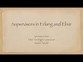 Supervisors in Erlang And Elixir an Introduction