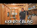 DIY Deer Hunting BOX BLIND Part 1