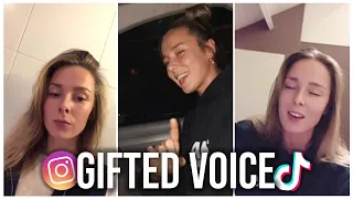 gifted voice sera singing compilation tiktok ig 