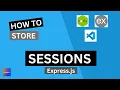 Sessions in Express js Full Tutorial