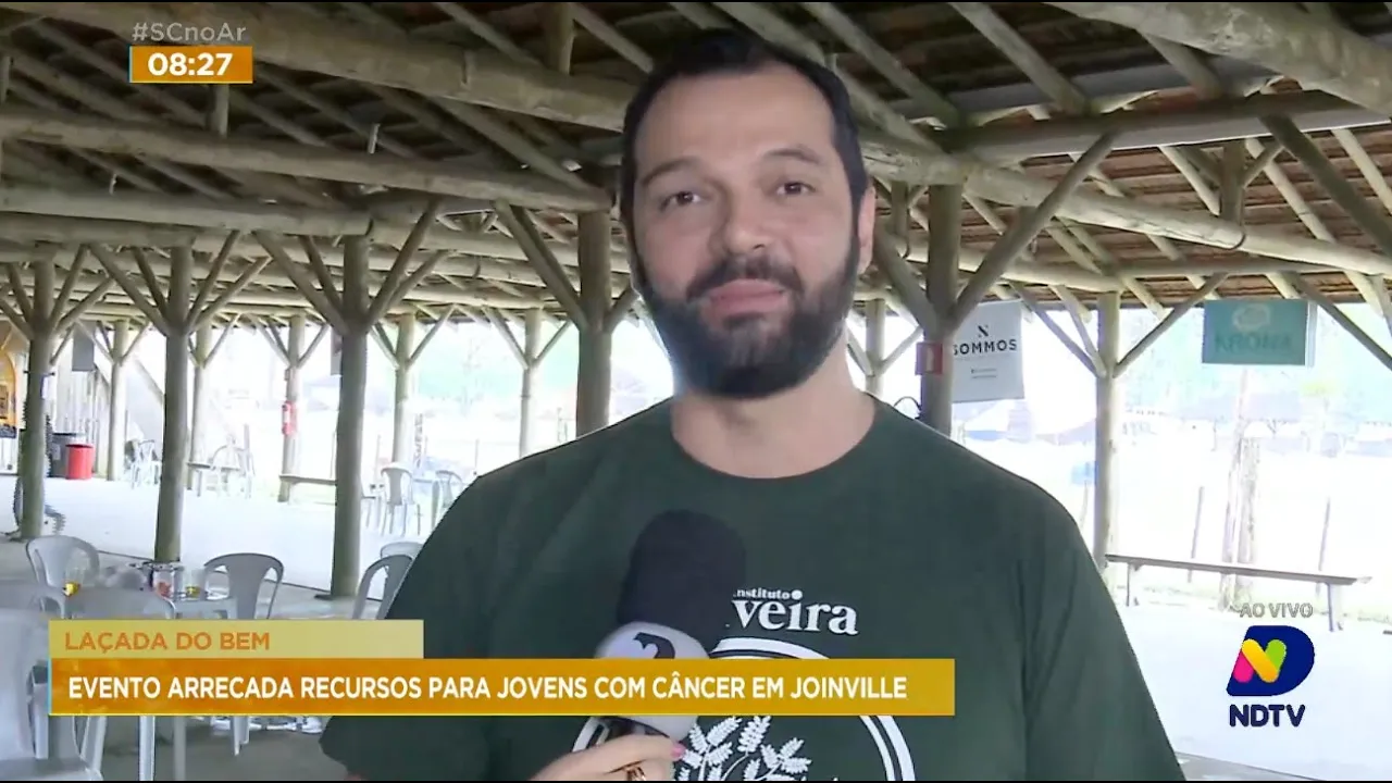 Laçada do Bem: evento arrecada recursos para jovens com câncer em Joinville