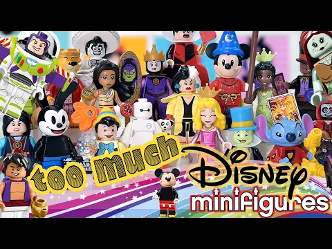 Download MP3 Too Much LEGO Disney Minifigures! All the complete sets compilation