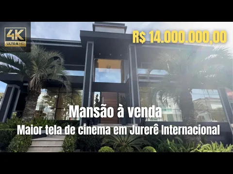 Download MP3 EM 4k - Incrível mansão em Jurerê Internacional - Com maior tela de cinema!