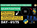 Day LLM Quantization How Accuracy is maintained How FP32 and INT8 calculations same