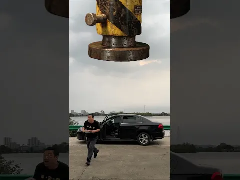 我不小心把他的小汽车摧毁了! #comedy #food