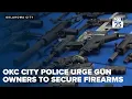 Oklahoma City police urge gun owners to secure firearms amid theft surge in 2025