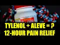 New FDA-Approved Painkiller Tylenol with Naproxen Fast Relief 12-Hour Duration
