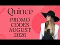 Quince Promo Codes August 2026 20 Off Verified Discount Codes