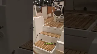 How do you like your eggs in the morning? What about having them cooked on the aft of a yacht?
