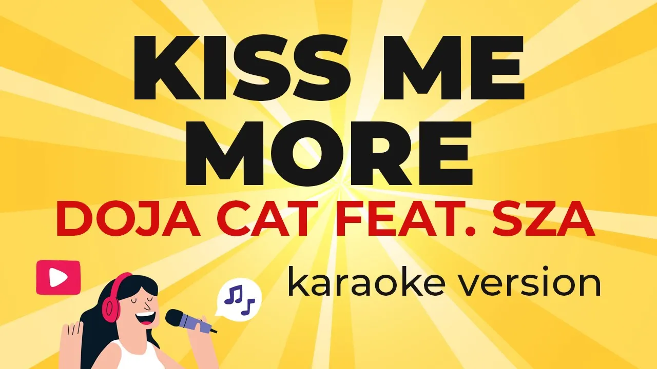 Doja Cat feat. SZA - Kiss Me More (Karaoke Instrumental)