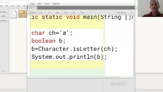 Character functions in java part1