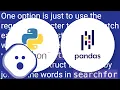 How to test if a string contains one of the substrings in a list in pandas