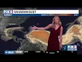 Morning weather update for Sunday June 1
