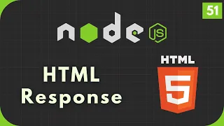 Nodejs Tutorial Send HTML Code as Response