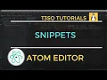 How to Enable Snippets in Atom Editor