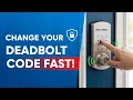 How to Change Programming Code on Reliabilt Electronic Deadbolt Easy Steps
