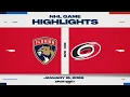 Lagu NHL Highlights | Panthers vs. Hurricanes - January 16, 2026