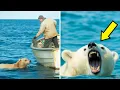 Download Lagu A Bear Got Tired of Chasing This Man. When He Found Out Why, He Cried!