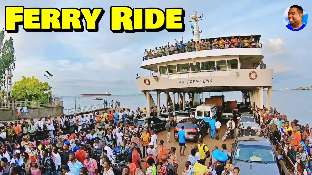 FREETOWN FERRY RIDE - Kissy Terminal|Targrain 🇸🇱 Vlog 2022 - Explore With Triple-A