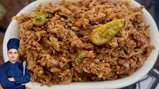 Pyaz Keema Itnaa Mazedaar Ke Maza Ajaye | Khade Masalon Ka Keema | Steww Keema  | Chef M Afzal |