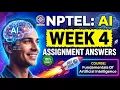Fundamentals Of Artificial Intelligence NPTEL Week 4 Assignment Answers July 2026 NPTEL July 2026