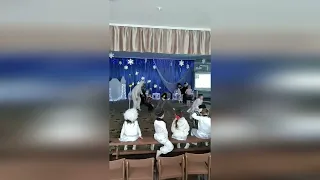 Зимові естафети в Біленьківському КДНЗ Веселка 