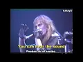 Dokken - Lightnin' Strikes Again (Lyrics on screen & Sub español - castellano) FAN VIDEO.. Edit 2021