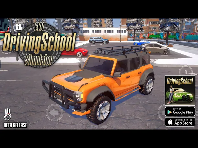 Driving School Simulator: Evo (Beta_Soft Launch) Gameplay Android&amp;Ios