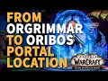 From Orgrimmar to Oribos Portal Location WoW Shadowlands