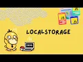 JavaScript LocalStorage is it hard to use
