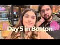 Travel Vlog Mike s Pastry Halal food places in Boston Assembly Line