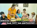 Lagu ISTRI RUSSIA masak Manty 🥟 Buatan Rumah! Keluarga PUAS 😋 \u0026 Bongkar Plafon Sekalian
