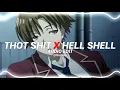 Download Lagu thot shit x hell shell - megan thee stallion x yung nudy [edit audio]